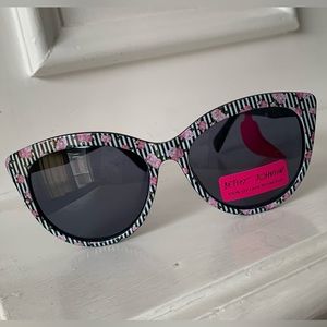 Betsey Johnson Floral Sunglasses NEW